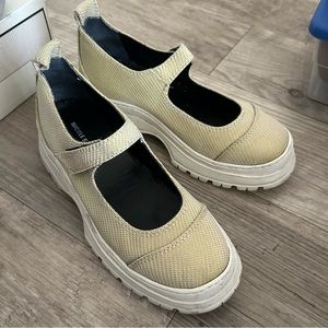 Nicole Saldana Nadia Platform Mary Janes